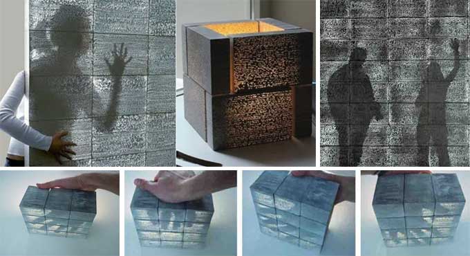 خرسانة شفافة